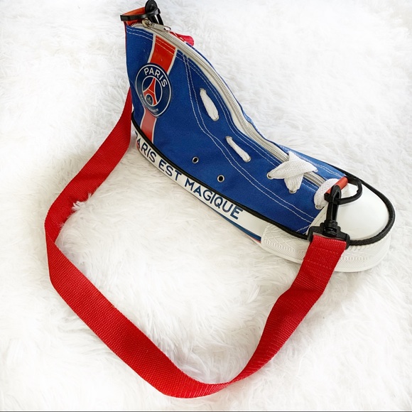 converse shaped bag